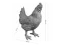 colourliving DekoDiven Huhn Figur Rosa Polyresin Bild 5