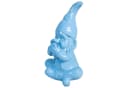 colourliving Gartenzwerg MutePoser Pastell-Hochglanz Blau Bild 3