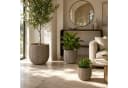 colourliving Pflanzkübel Gala 3er-Set Naturgrau Polyrattan Bild 3