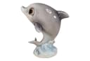 colourliving Delfin Dekofigur Glänzend Maritime Skulptur Polyresin Bild 4