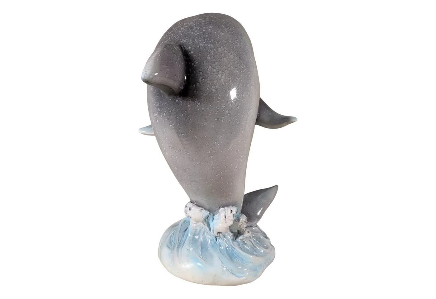 colourliving Delfin Dekofigur Glänzend Maritime Skulptur Polyresin - Bild 5