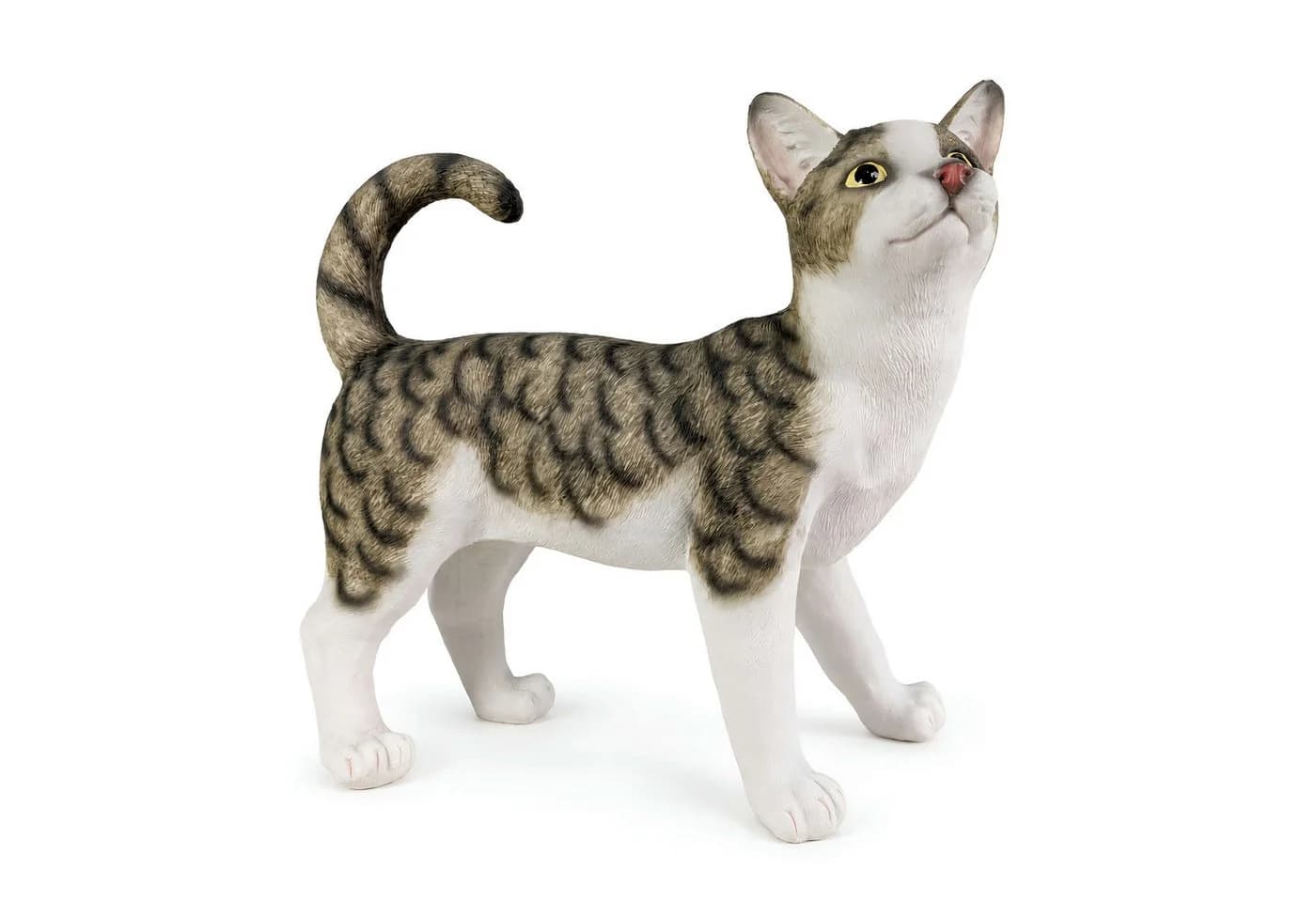 colourliving Katzenfigur Murli grau-getigert Polyresin Garten & Wohnen - Bild 2