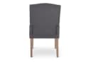 Raburg Esszimmerstuhl Victoria mit Armlehnen Chesterfield-Design Grau Bild 4
