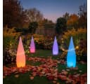 @tec LED Stehlampe Kabellos mit Farbwechsel und Fernbedienung Bild 3
