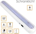 @tec LED Schrankleuchte Unterschrankleuchte Sensor LED fest integriert wiederaufladbar Unterbaulampe dimmbar Automatik Bild 4