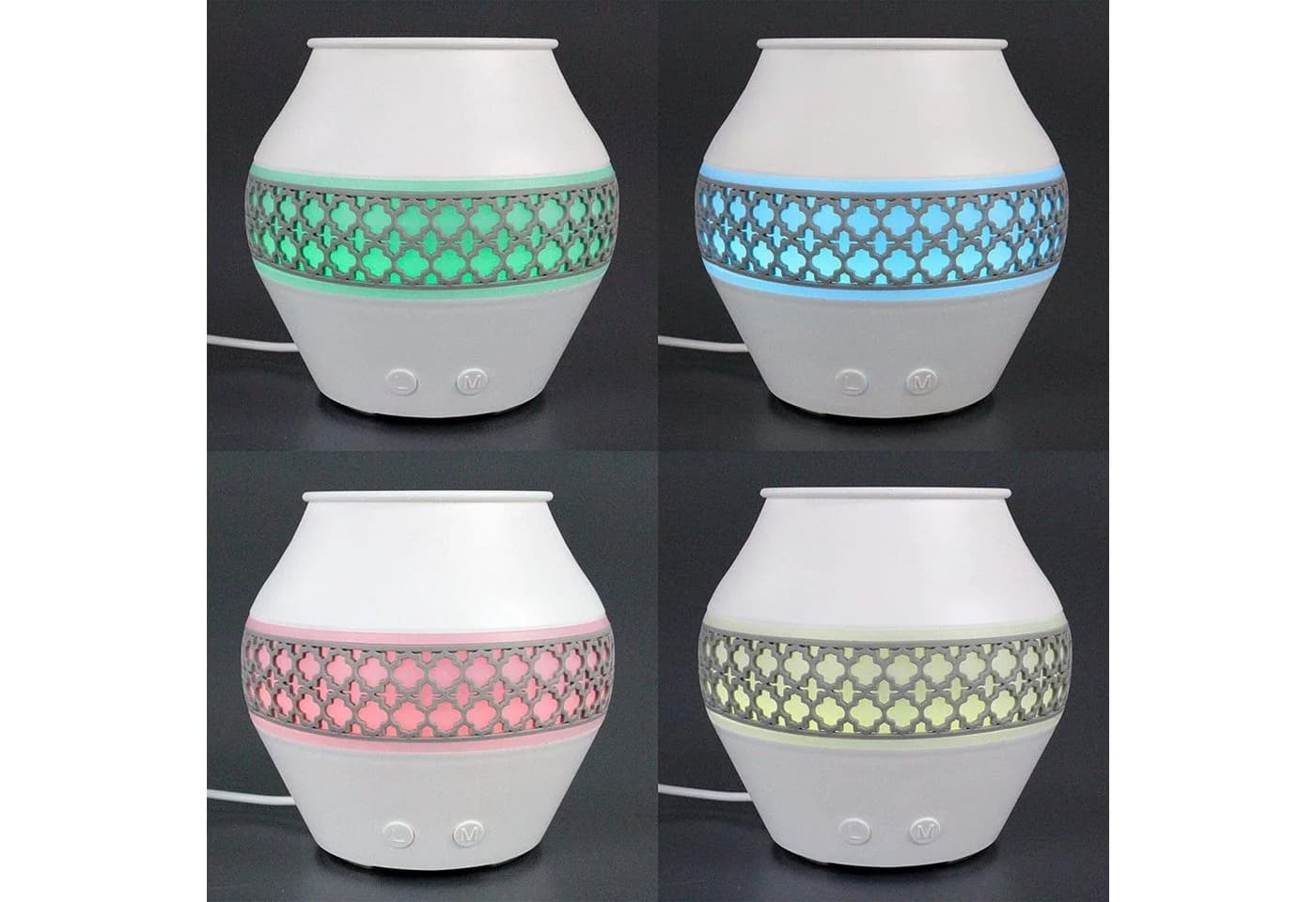 @tec Aroma Diffuser mit LED Farbwechsel, 0,12 l Wassertank, Ultraschall, Duftlampe - Bild 3