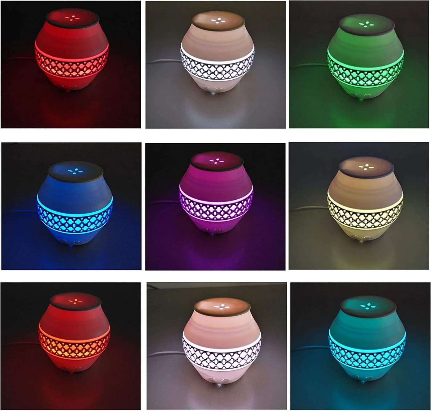@tec Aroma Diffuser mit LED Farbwechsel, 0,12 l Wassertank, Ultraschall, Duftlampe - Bild 5