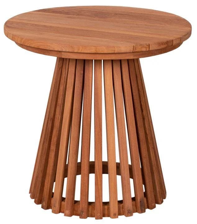 DeVries Beistelltisch WOODIE Teak naturbelassen klappbar