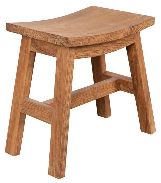 DeVries Gartenhocker MAIRA Teak Braun