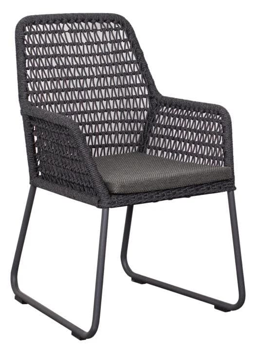 Gartenstuhl ADORA Aluminium Grau