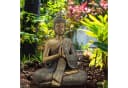 HAC24 Buddhafigur Sitzender Buddha Deko Figur Bild 1