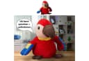 CEPEWA Sprechender Papagei Plüschfigur Bild 2