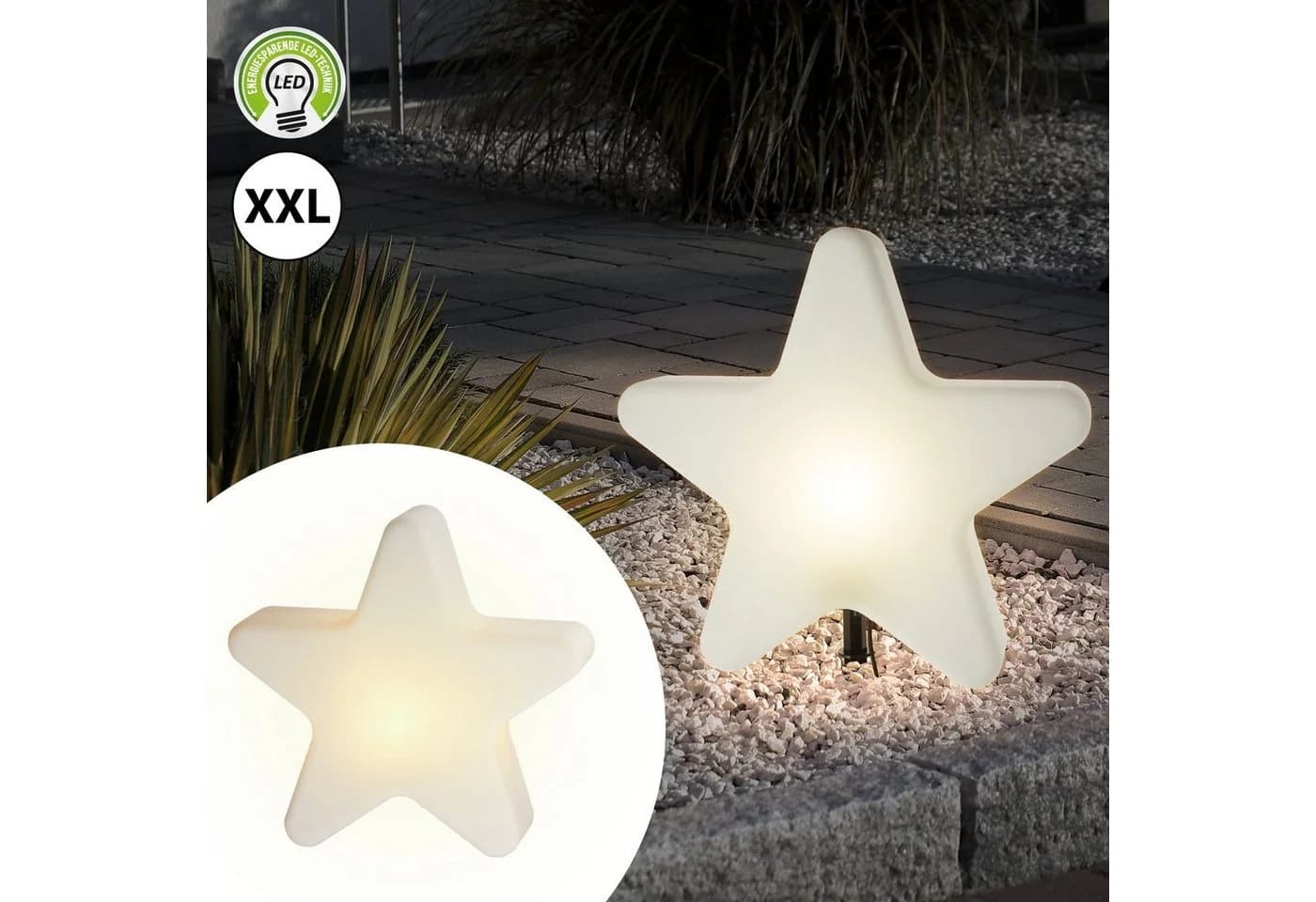 CEPEWA Sternlampe XXL Outdoor mit Steckfuß 75cm - Bild 2