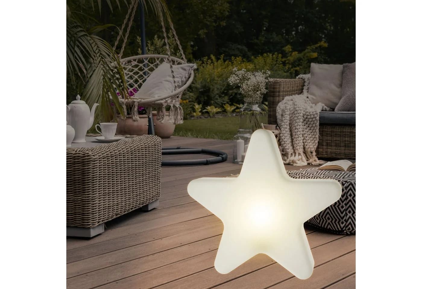CEPEWA Sternlampe XXL Outdoor mit Steckfuß 75cm - Bild 4