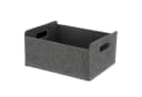 CEPEWA Aufbewahrungsbox 2er Set Filz Grau Faltbar Bild 5