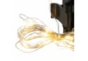 CEPEWA LED-Lichterkette Batterie 20 LEDs Timer Silber 1,9m Bild 1