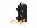 CEPEWA LED-Lichterkette Batterie 20 LEDs Timer Silber 1,9m Bild 2