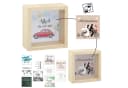 CEPEWA Spardose 12 Einleger-Motive MDF Glas Bild 5