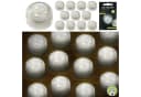 CEPEWA LED Teelicht 12er Set Warmweiß Transparent Bild 2