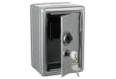 CEPEWA Spardose Tresor Metall Silber mit Zahlenschloss Bild 4