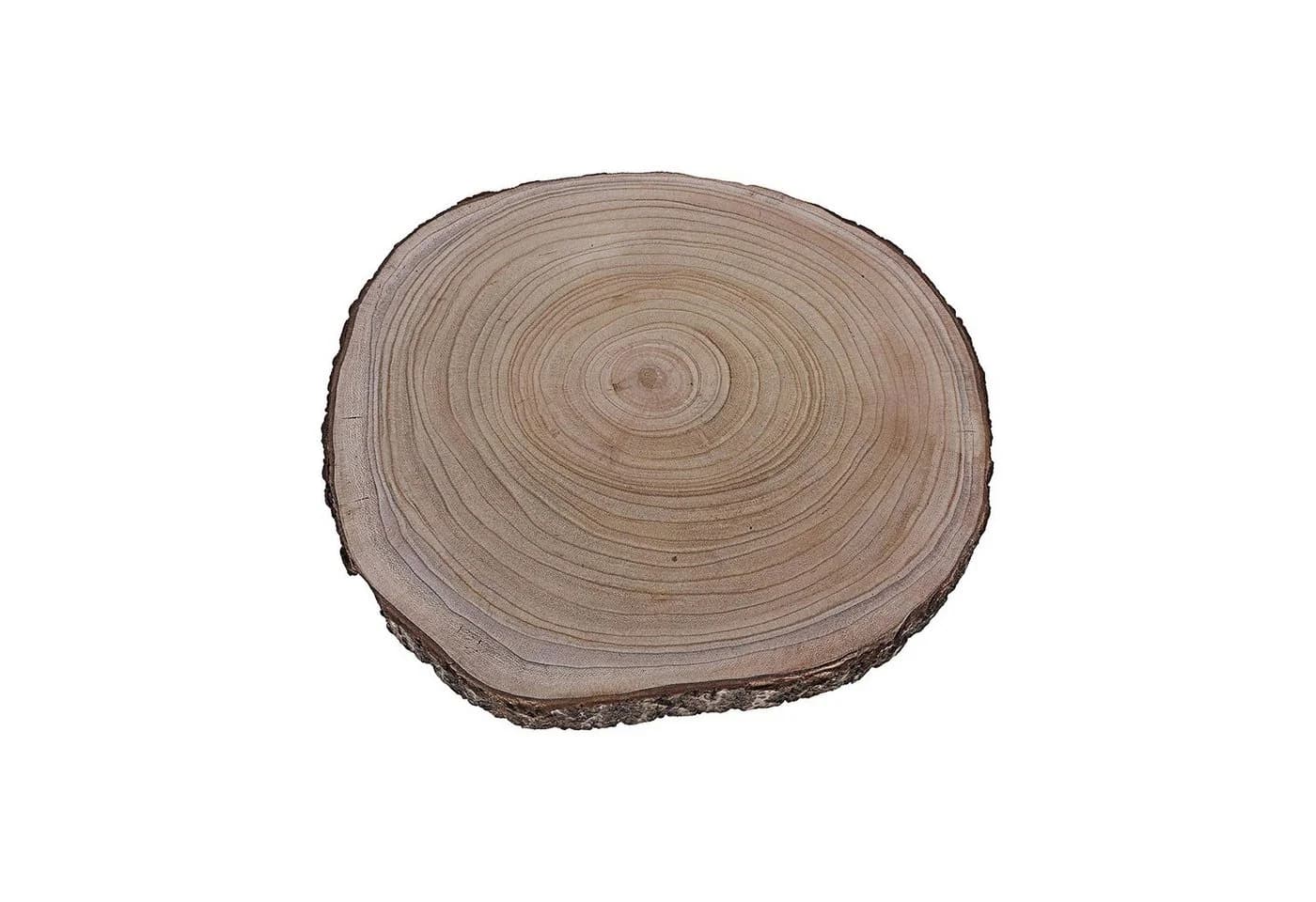 CEPEWA Baumscheibe Paulownia Holz Dekoschale - Bild 4