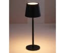 CEPEWA LED Tischleuchte Touch Akku Schwarz USB Bild 3