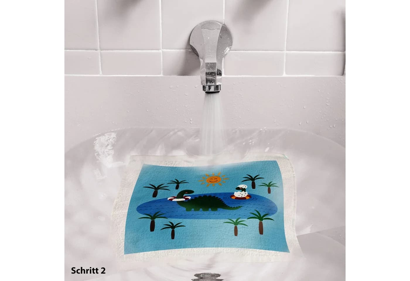 CEPEWA Magisches Handtuch 72er Set 30x30cm Baumwolle - Bild 5