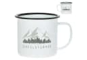 CEPEWA Tassen 3er Set 'Mountain' Metall Retro Design Bergmotiv Bild 4