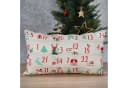 CEPEWA Adventskalender Kissen 24 Einstecktaschen Bild 3