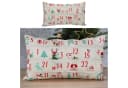 CEPEWA Adventskalender Kissen 24 Einstecktaschen Bild 4