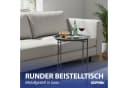 CEPEWA Beistelltisch grau rund Industriedesign Bild 3