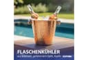 CEPEWA Wein- und Sektkühler Kupfer Hammerschlag Edelstahl Bild 3
