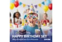 CEPEWA Einweggeschirr-Set PartySet Happy Birthday 36tlg Bunt Bild 3