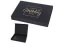 CEPEWA Geschenkbox Schwarz Gold Magnetverschluss Happy Birthday Bild 2