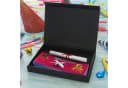CEPEWA Geschenkbox Schwarz Gold Magnetverschluss Happy Birthday Bild 3
