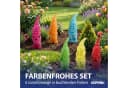 CEPEWA Gartenzwerg 6er Set Polyresin Bunt Bild 3