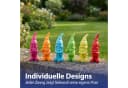 CEPEWA Gartenzwerg 6er Set Polyresin Bunt Bild 4