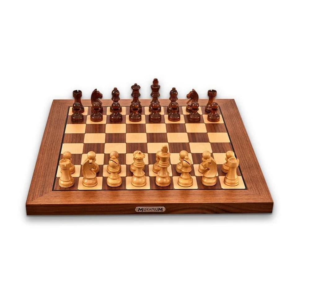 Millennium Chess Classics Exclusive Schachcomputer Holz Sensorbrett ChessGenius The King