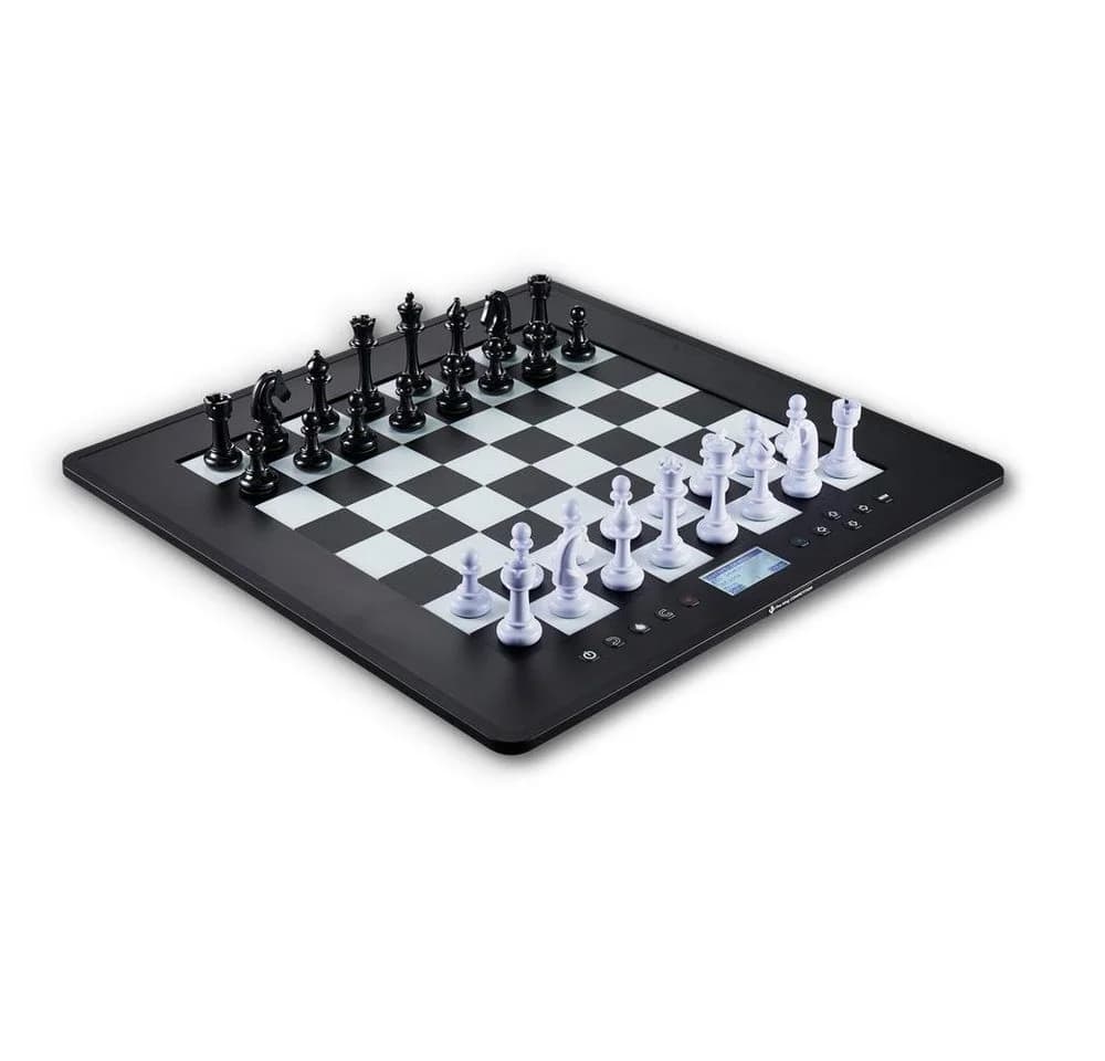 Millennium The King Competition Schachcomputer Schwarz/Weiß mit LED Zuganzeige