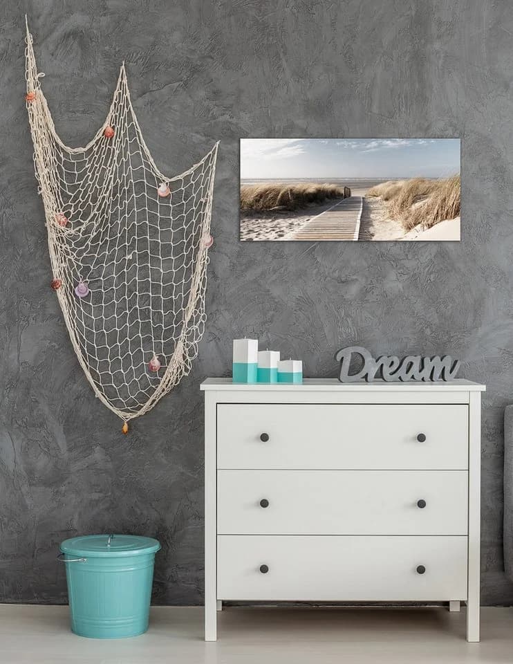 Bönninghoff Leinwandbild Düne, Keilrahmen Beige - Bild 5