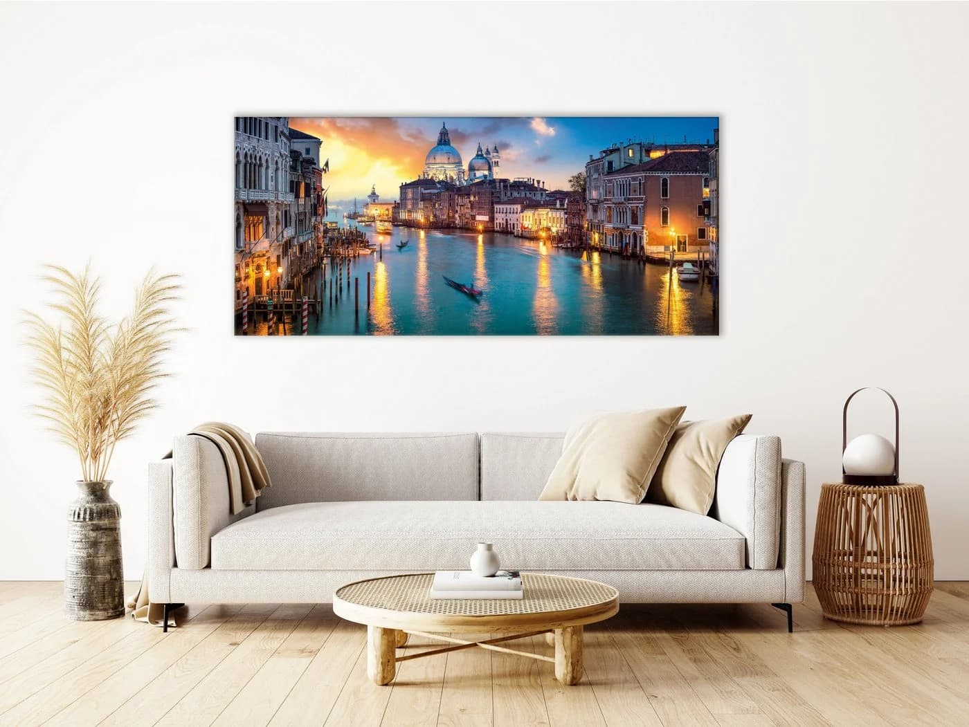 Bönninghoff Leinwandbild Venedig Blau Wanddekoration
