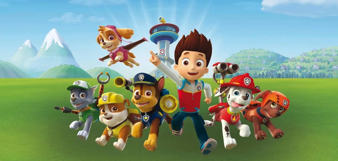 Bönninghoff Leinwandbild Paw Patrol Bunt 70x33 cm