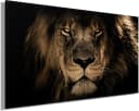 BÖNNINGHOFF Leinwandbild Löwe Braun 150x90cm MDF Bild 2