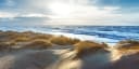 BÖNNINGHOFF Leinwandbild Strand Meer Blau Wanddekoration Bild 1