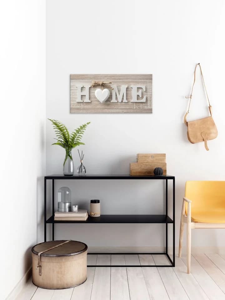 Bönninghoff Leinwandbild Home Bunt