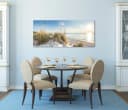Leinwandbild BÖNNINGHOFF Düne Blau Weiß Beige Grün Bild 4