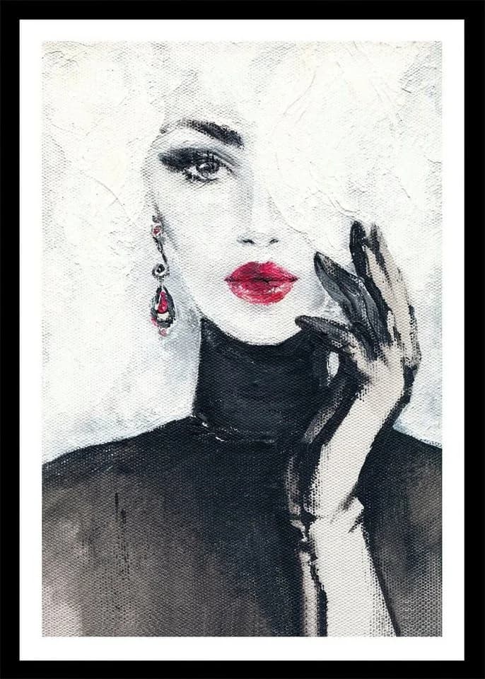 Bönninghoff Wandbild Fashion Frau 50x70 cm