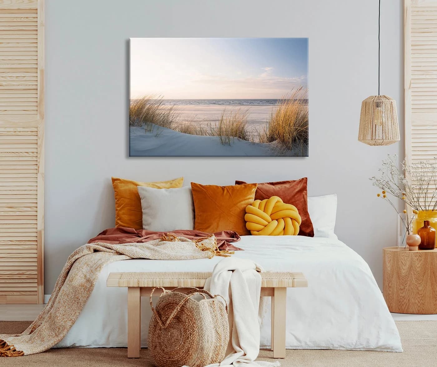 Leinwandbild Düne Strand - BÖNNINGHOFF Canvas 118x78cm - Bild 4
