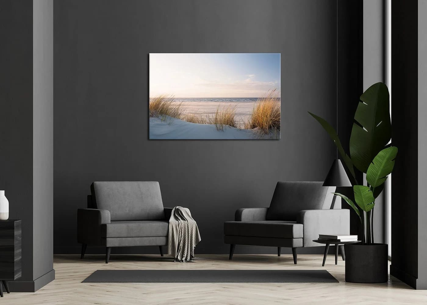 Leinwandbild Düne Strand - BÖNNINGHOFF Canvas 118x78cm - Bild 5
