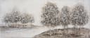BÖNNINGHOFF Ölgemälde Weiß 140x60 cm Canvas Bild 1